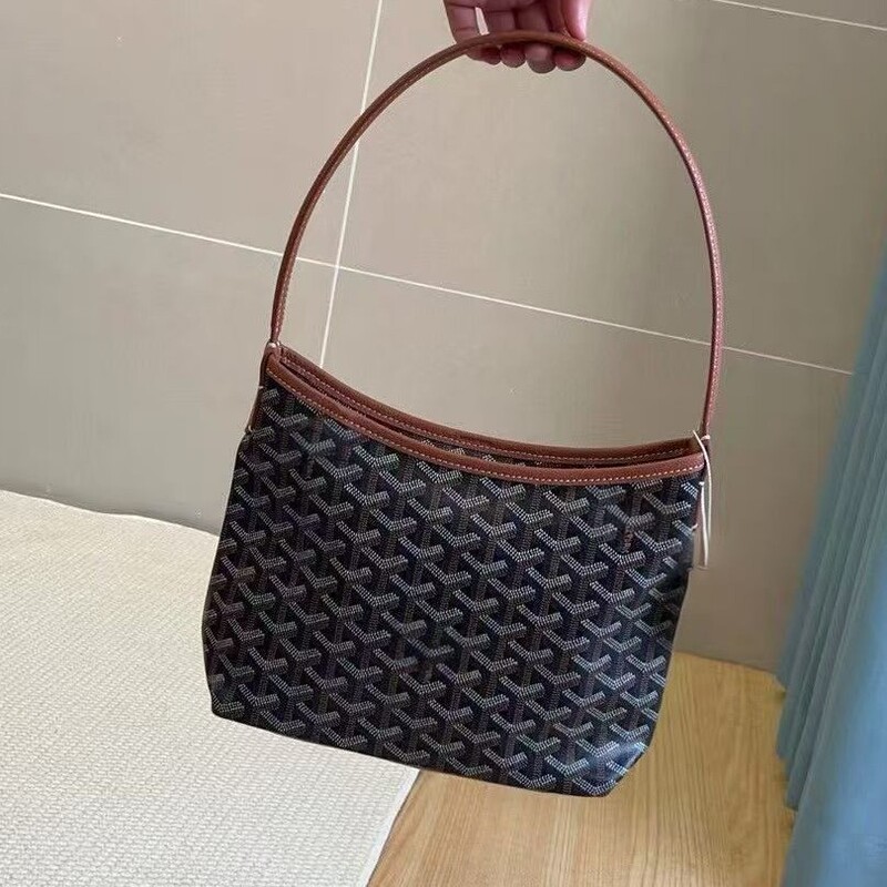 (New Year Gift) New Goya Mini Hobo Commuter Dog-Tooth Bag Hobo Bag Shopping Bag Shoulder Bag (New Year Gift) New Goya Mini Hobo Commuter Dog-Tooth Bag Hobo Bag Shopping Bag Shoulder Bag