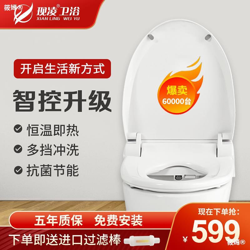 intelligence Toilet cover Tankless fully automatic Bidet Electric Rinse Electronics Potty household heating