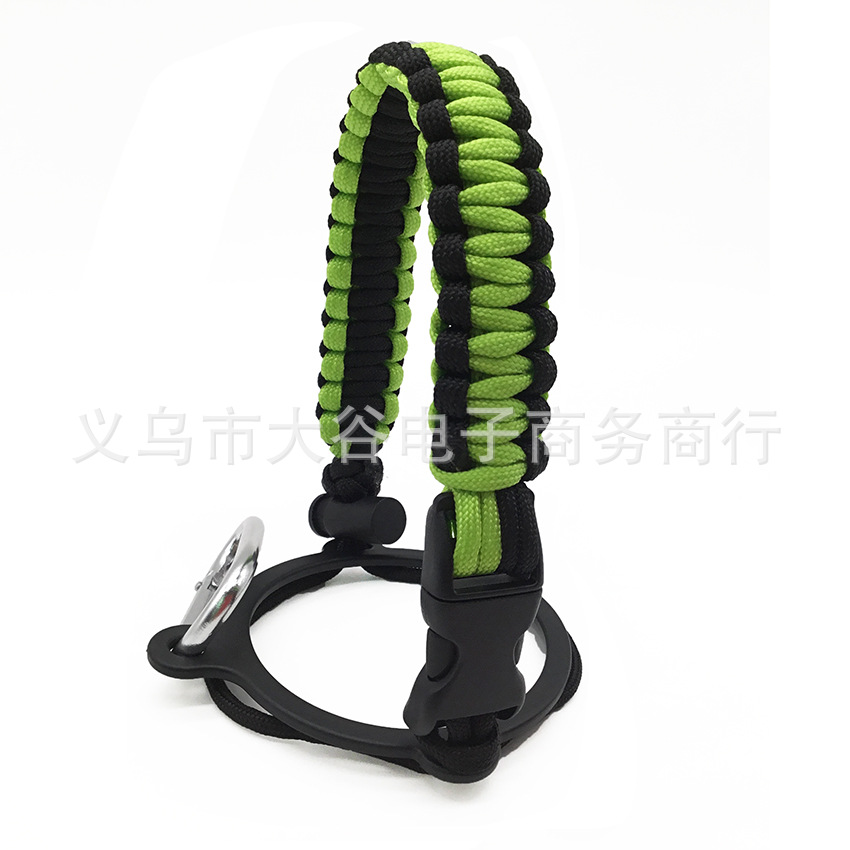 Amazon hidro frasco espacio olla llevar cuerda boca ancha taza de agua cuerda trenzada hervidor llevar cuerda portátil