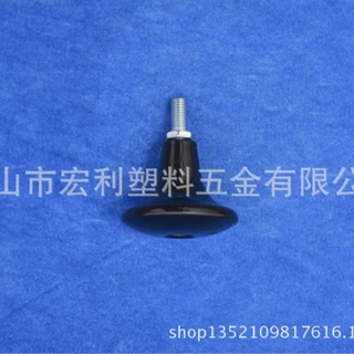 供应厂价优质 家具 酒店 脚轮 宾馆 定向 床脚 工程塑料黑色 6cm