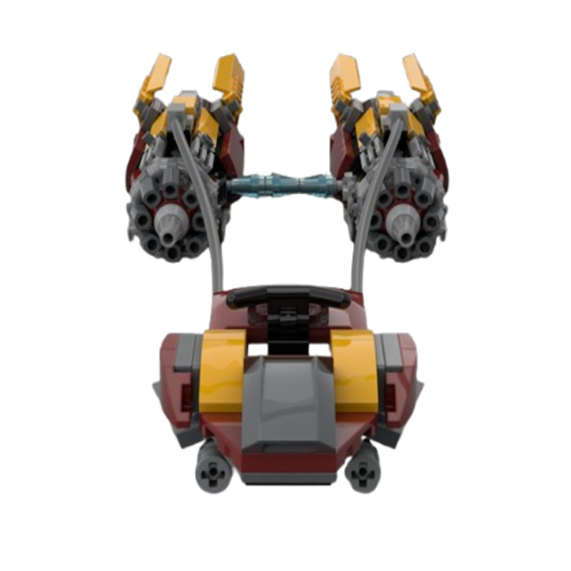 Vendita transfrontaliera di successo Disponibile MOC-55858 Giocattolo di costruzione a blocchi con piccole particelle Regalo creativo Modello di aeronave_voghion.com