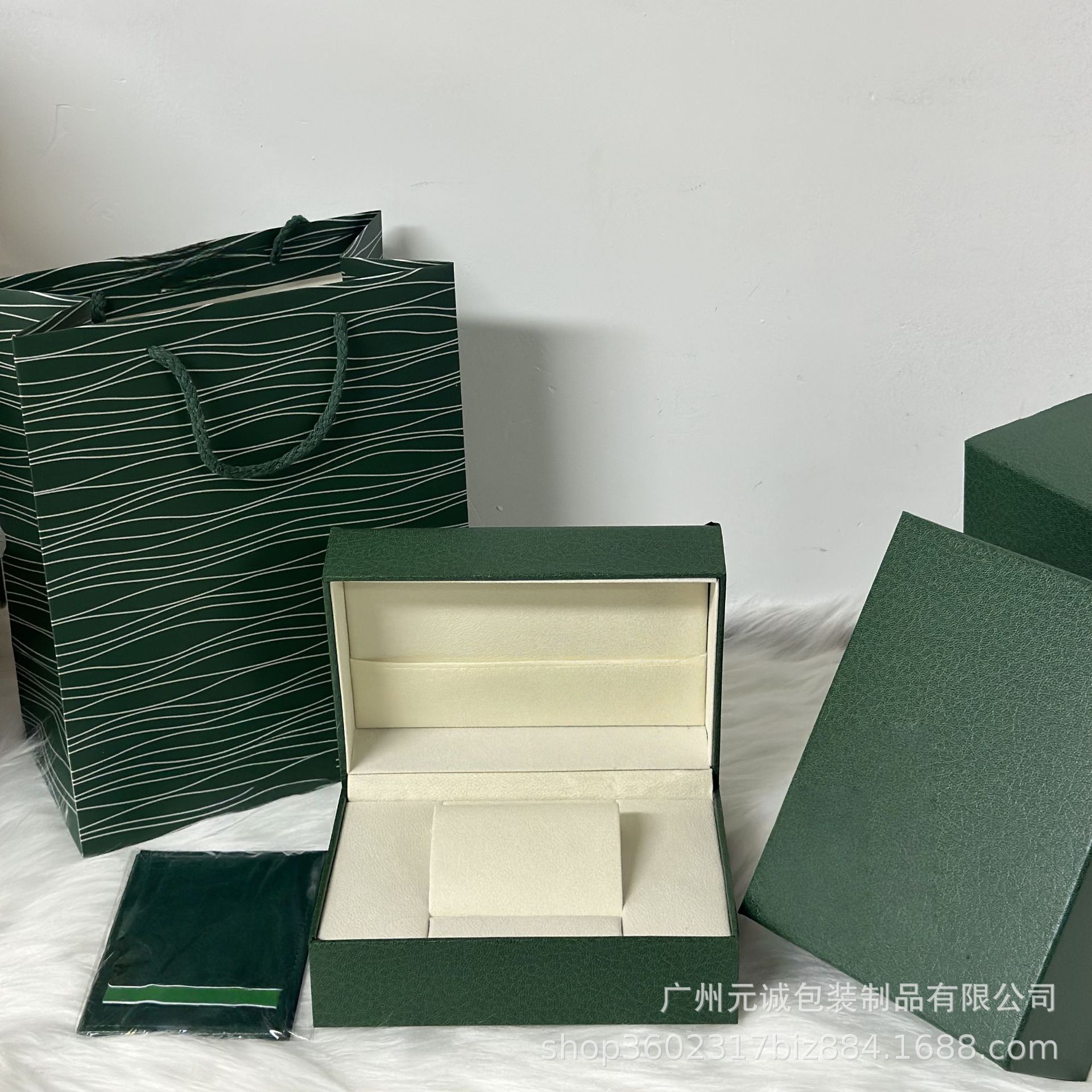 Rolex Watch Packaging Gift Box Black Water Ghost Green Water Ghost Watch High-End Storage Box Full Set Factory Direct Sale