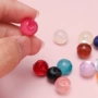 手缝定制彩色染色珠光扣