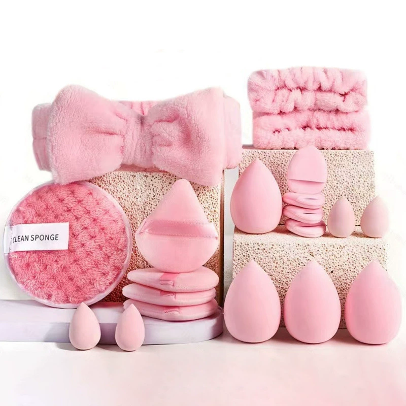 Набор для мытья лица, косметический спонж, полный набор