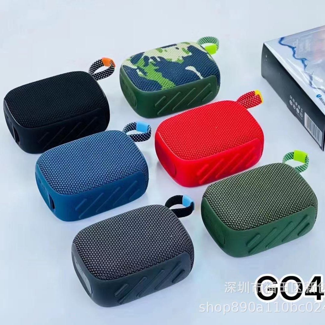 Huaqiangbei Version Go4 Music Gold Brick 4Th Generation Wireless Bluetooth Speaker Outdoor Waterproof Mini Subwoofer Speaker