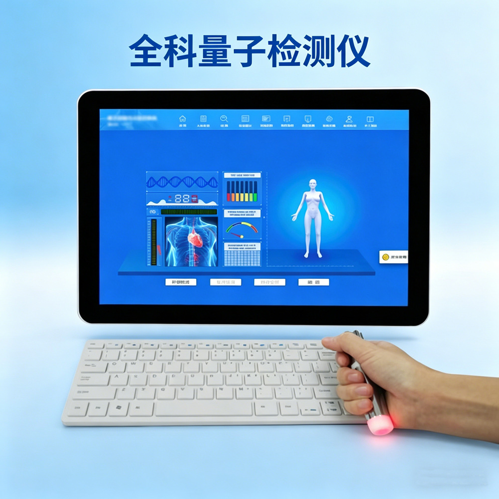 Full-body quantum detector, intelligent analyzer for sub-health conditions, quantum weak magnetic field resonance analyzer, portable