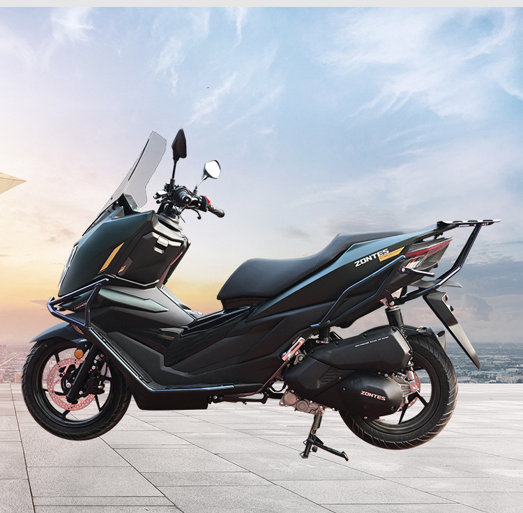 Suitable for Shengshi 150X crash bars, front and rear exhaust pipe bumpers, rear rack anti-collision tail rack protection modification parts