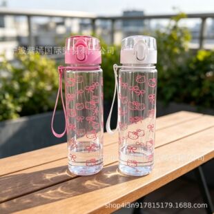 Hello Kitty��ͨ��y����ֱ�ˮ�������K��©�\��ˮ��400&560ml