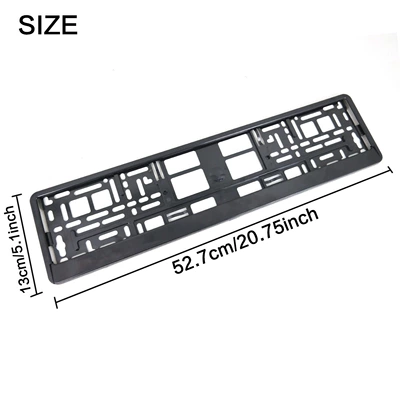 License plate holder/license plate holder License Plate Frame Plastic European Standard