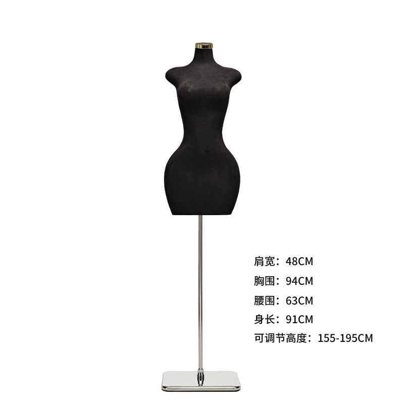 Tienda de ropa modelo de tamaño grande accesorios de ropa de mujer ventana de busto mm pequeña muñeca gorda gran muñeca de trasero tabla de exhibición estante image 15