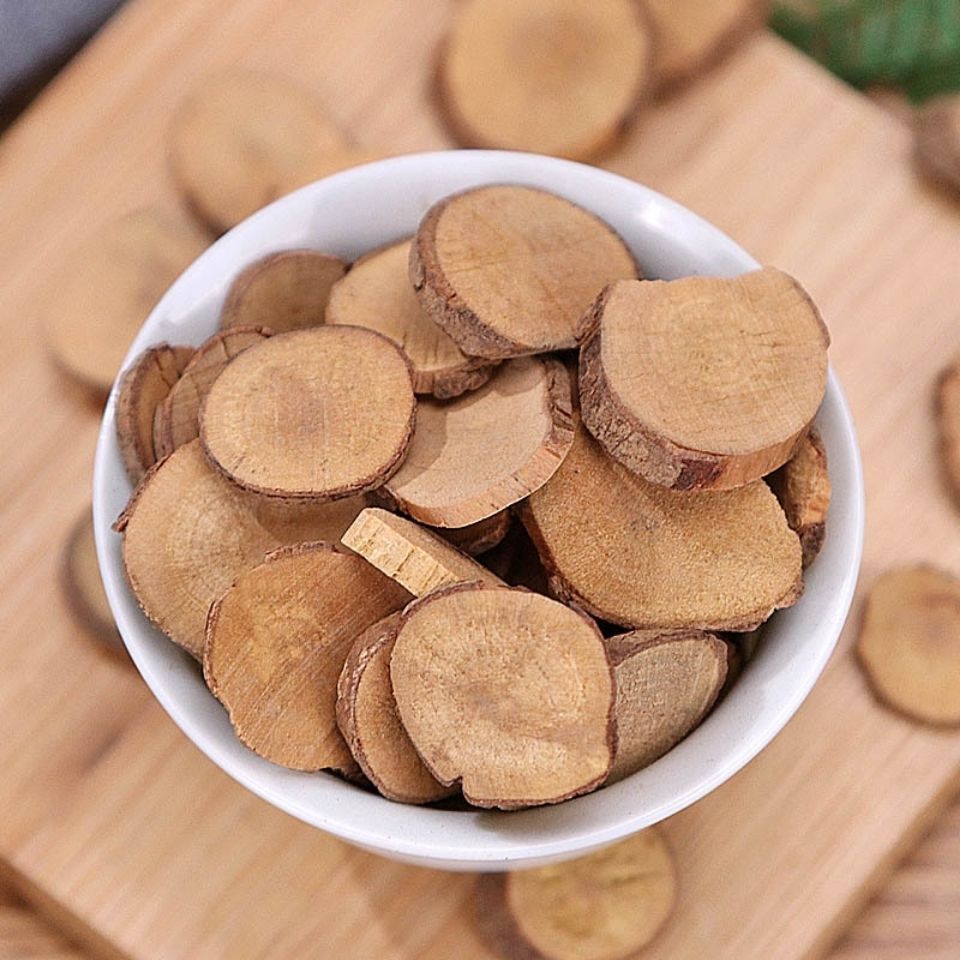 Wu Yao Dried Lindera Root Slices 500g Traditional Chinese Herb for Decoction and Tea in use