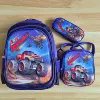 SUV, backpack, pencil case