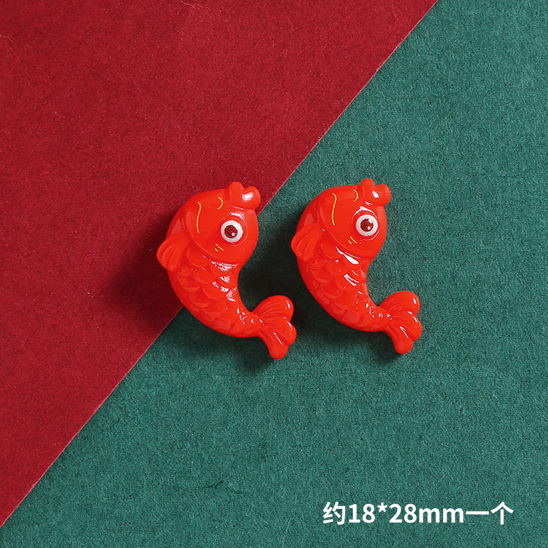 新年福娃元宝字牌樹脂部品diyクリームゴム携帯ケースヘアピン冷蔵庫貼り装飾材料