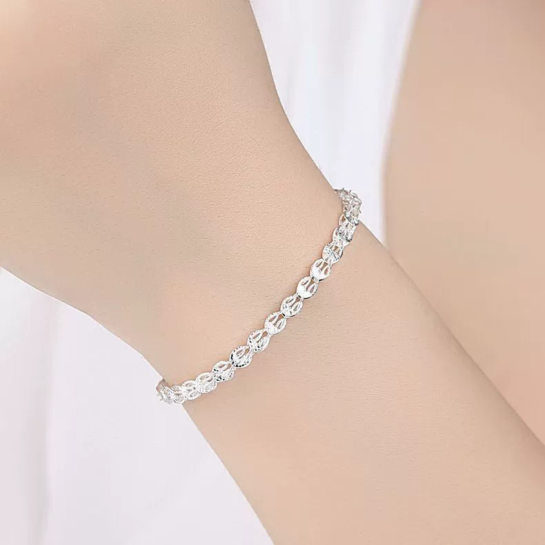 Серебряные украшения Yinjia, серебряные ножки, хвост феникса из чистого серебра 999 пробы, различные браслеты, модный бутик