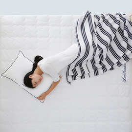 V2WS批发丽兹五星级酒店全棉优质可水洗枕头枕芯护颈枕纤维枕颈椎