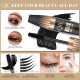 New cross-border supply QIC rich 4D mascara base slender thick curled non-blooming waterproof makeup
