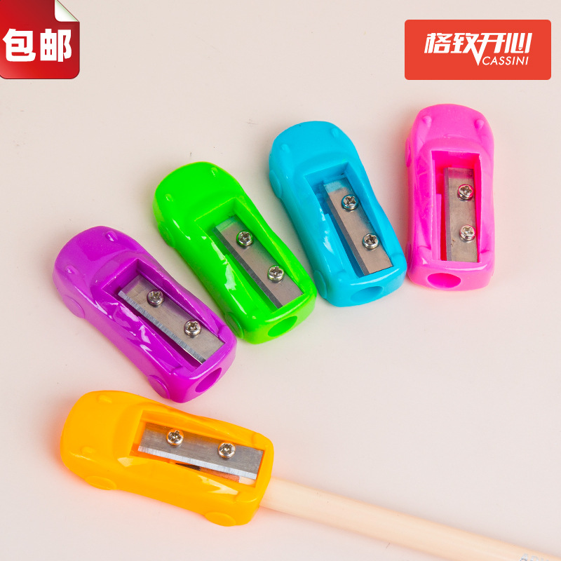 PS1017 Sacapuntas de lápiz de dibujos animados guitarra coche caramelo forma sacapuntas Sacapuntas de lápiz creativo sacapuntas estudiante pequeño sacapuntas