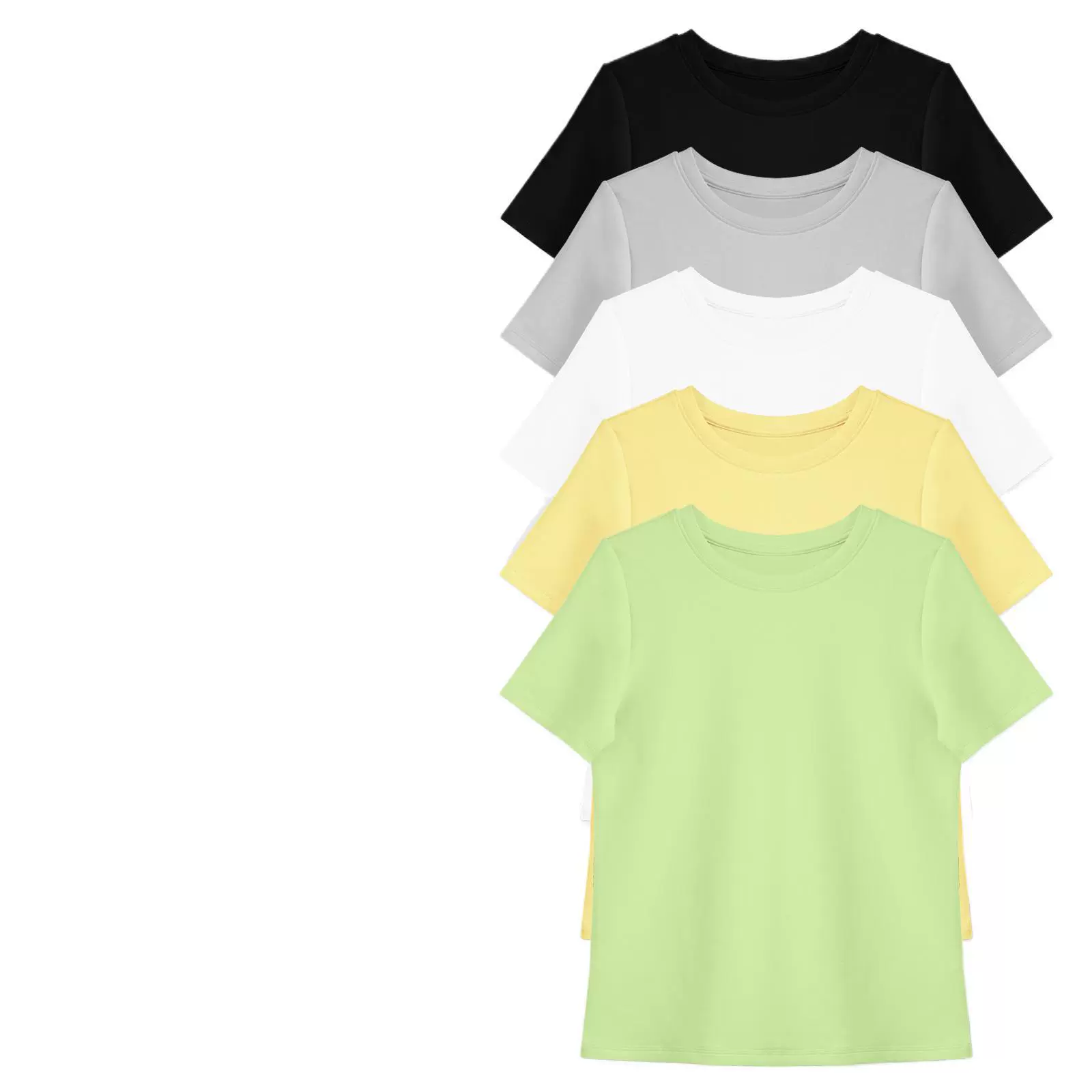 (В наличии) Мягкая лосьоновая футболка 2025 для мужчин и женщин, Lenzing ультратонкий модал, ароматный рисовый белый мужской стиль