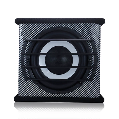 Cross-Border New Model 10inch Active Subwoofer Car Subwoofer Lossless Modification High-End Striped Model 1002 (Car speaker/subwoofer)