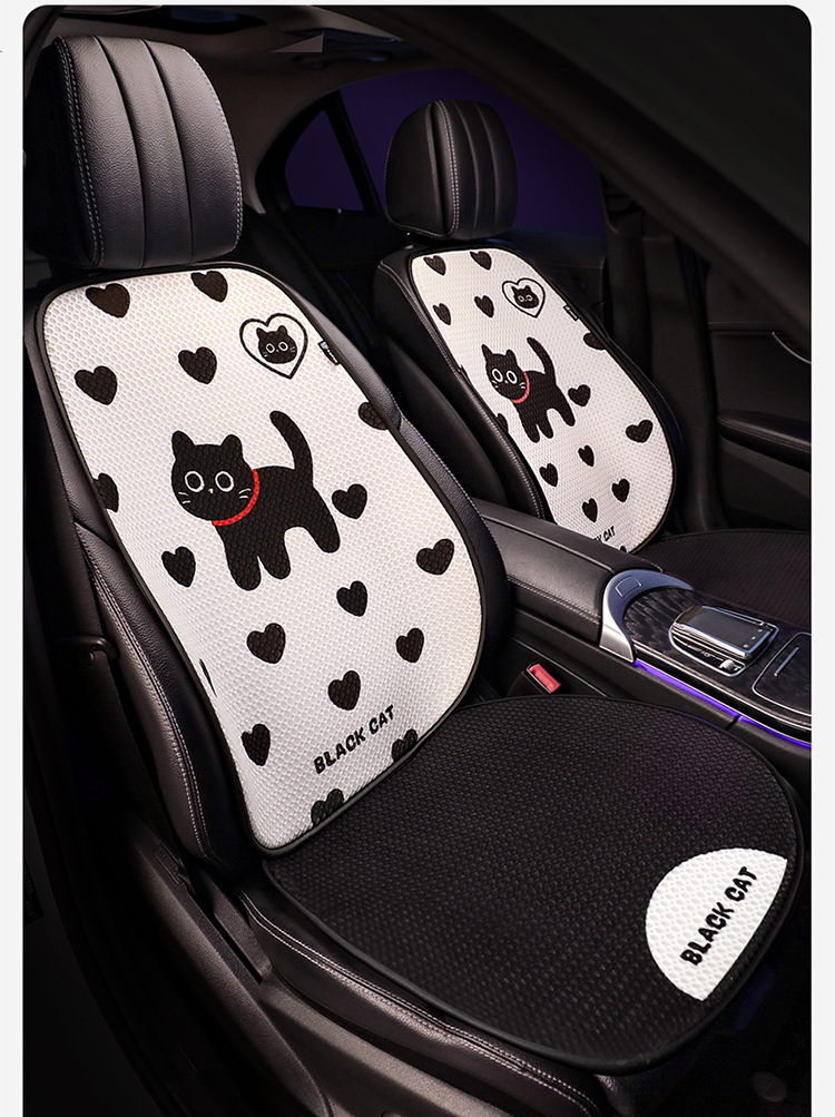 Suitable for Changan Nuomi 2025/24/23 New Model Five-Seater Half-Covered Car Seat Cushion, Breathable Four-Season Seat Cushion