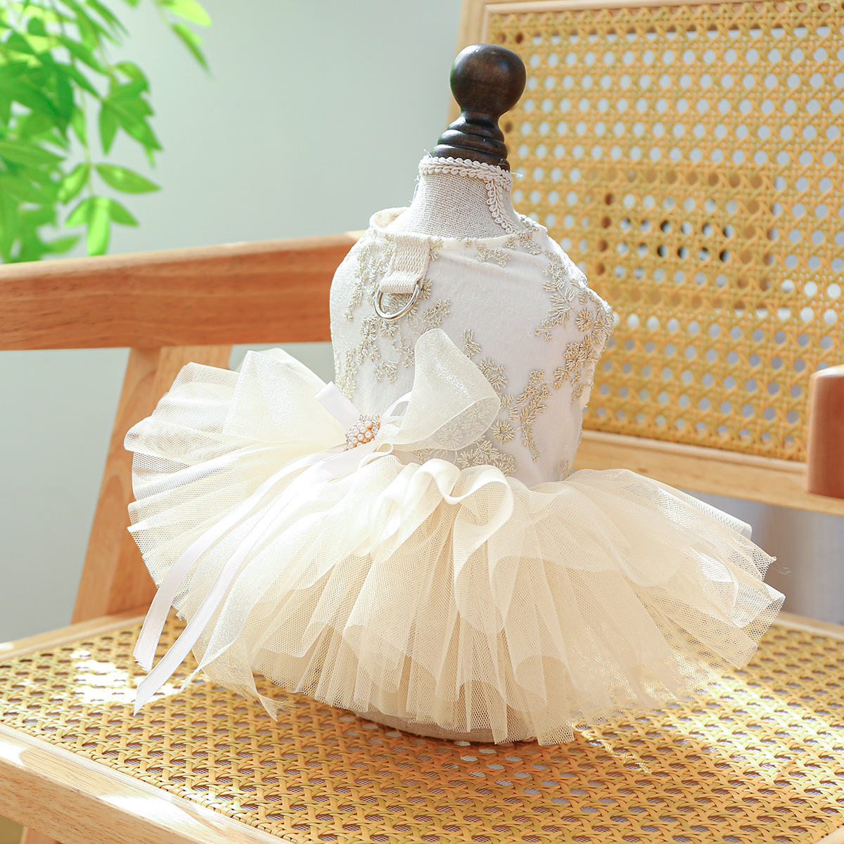 100g Weight Pet Clothing Type Of Pet Supplies 1 Piece Quantity Casual, Daily Occasion Polyester Material Bow Knot Pattern Summer Season Sweet Style Sweet Polyester Bow Knot Pet Clothing 3