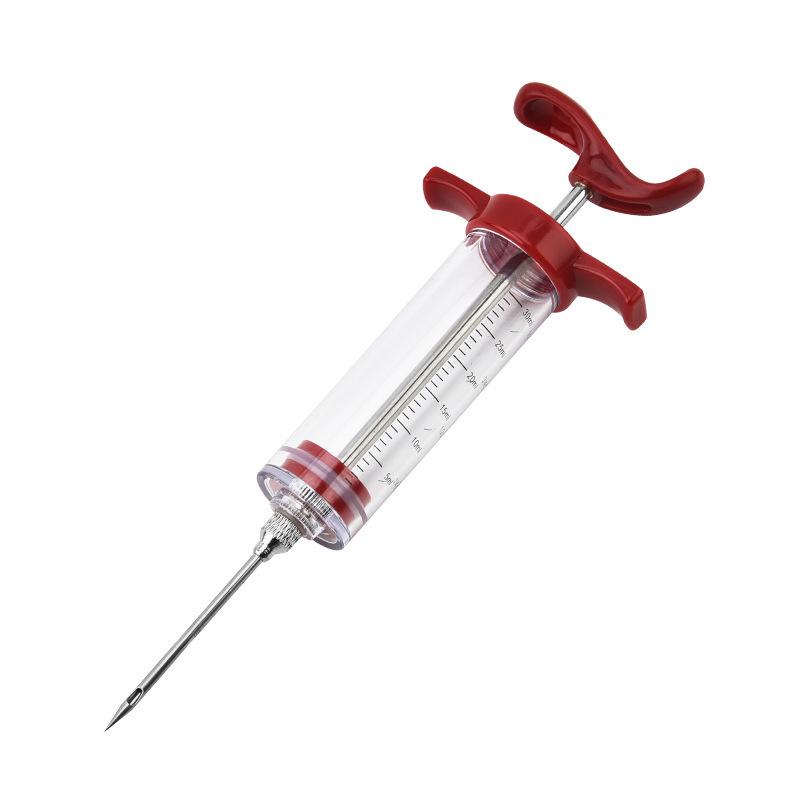 Jeringa para marinar carne de pavo, herramienta de cocina para barbacoa, saborizante para carne de pavo, herramientas de cocina para barbacoa