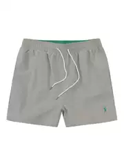Men's Quick-Dry Polo Beach Shorts 5-Inch Summer Loose Plus Size Vacation Youth 3-Inch Casual Printed Sports