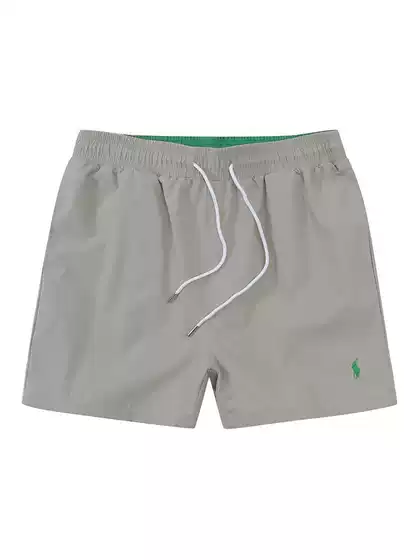 Men's Quick-Dry Polo Beach Shorts 5-Inch Summer Loose Plus Size Vacation Youth 3-Inch Casual Printed Sports