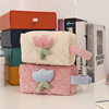 Brand cute advanced cosmetic bag, capacious storage system, high-end, flowered