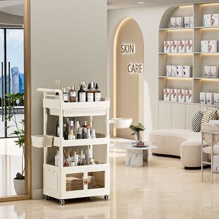 美容院美容專用小車移動多層工具車推車儀器置物架小推車手推收納