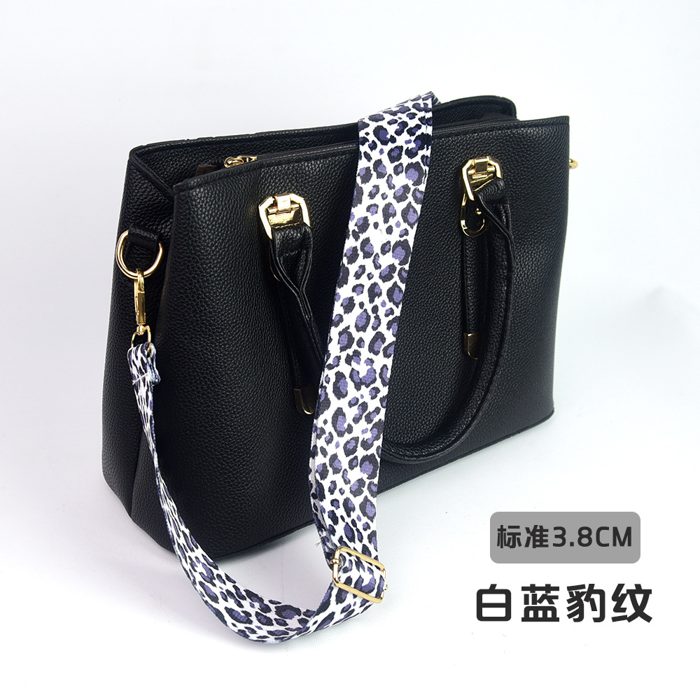 Bolso bandolera con accesorios ultra anchos, bolso de color, correa gruesa, correa de repuesto alargada, correa de hombro de bolso universal ajustable