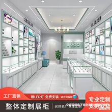 眼镜展柜整店眼镜展示柜台眼镜柜子眼镜店柜台实木货架