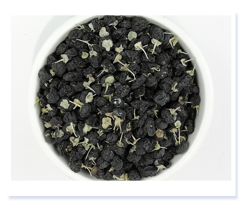 Dried Black Goji Berries Hei Gou Qi Zi Bulk 500g Qinghai Sun Dried Wolfberry Fruit quality and texture