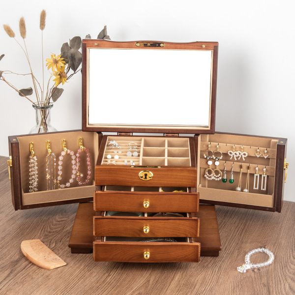 Storage system from natural wood