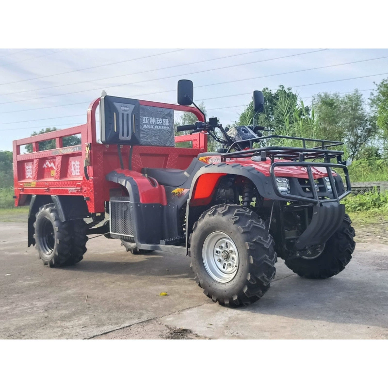 Арктический день 300cc полный привод с водяным охлаждением многофункциональный ковшовый сад транспорт квадроцикл 4x4 горный мотокросс