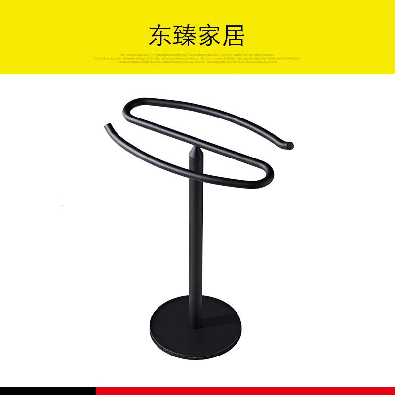 Acero inoxidable toalla joyería reloj rack piso vertical móvil ponche libre toalla bar baño rack de almacenamiento