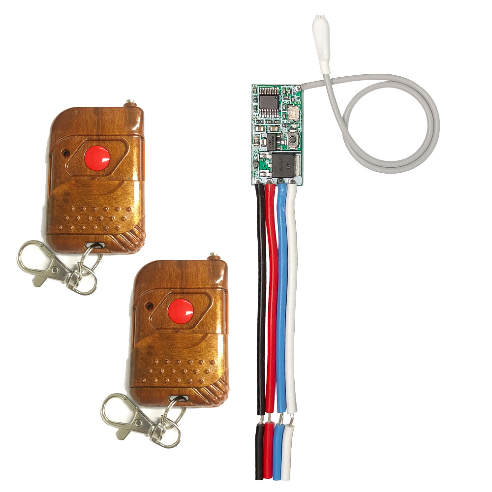 无线遥控开关模块DC3.7V 5V 9V 12V 24V单路汽车电瓶供电迷你开关