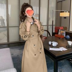 高級感英倫風春のシンプルで豪華な風が身を修めて腰を合わせます。