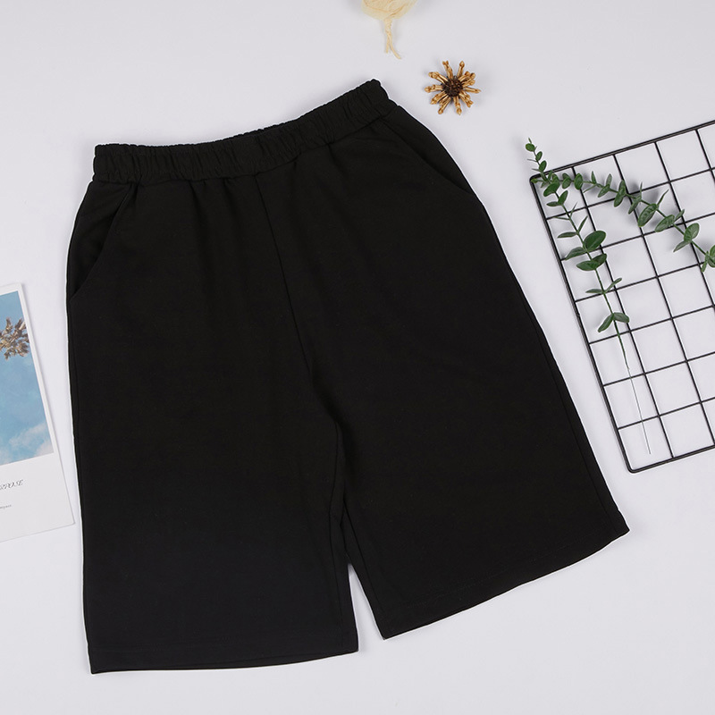 Pantalones cortos deportivos de verano los chicos se relajan con pantalones de cinco puntos y pantalones deportivos relajados y transpirables.