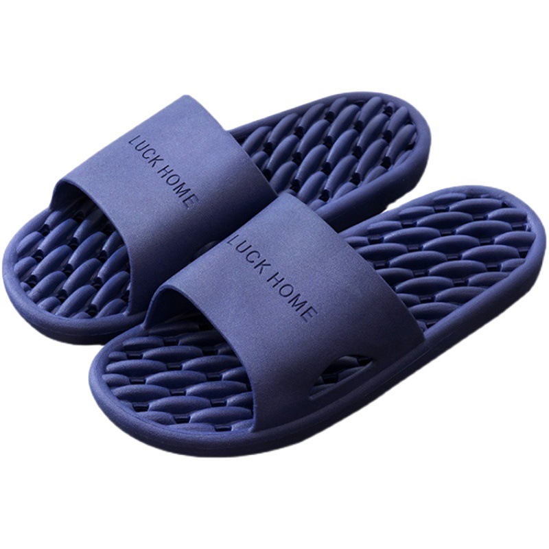 Zapatillas al por mayor para mujeres verano hogar hotel baño antideslizante fugas hueco zapatillas de masaje para hombres