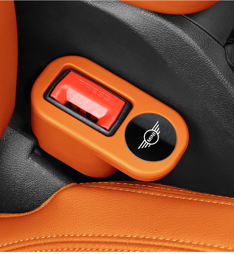 Suitable for mini mini safety belt plug protective sleeve Cooper safety belt plug protective sleeve latch base anti-collision