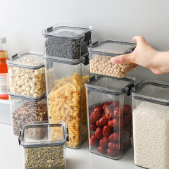 密封缶五穀雑穀厨房収納食品級透明プラスチック缶箱スナック乾燥貨物茶葉貯蔵タンク