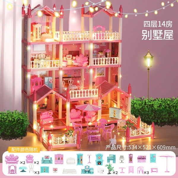 462-14 Four-story 14-bedroom villa (color box)