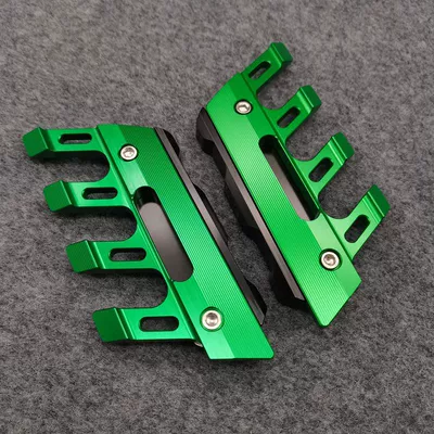 Electric vehicle fender scooter modified front wheel fender - standard-green
