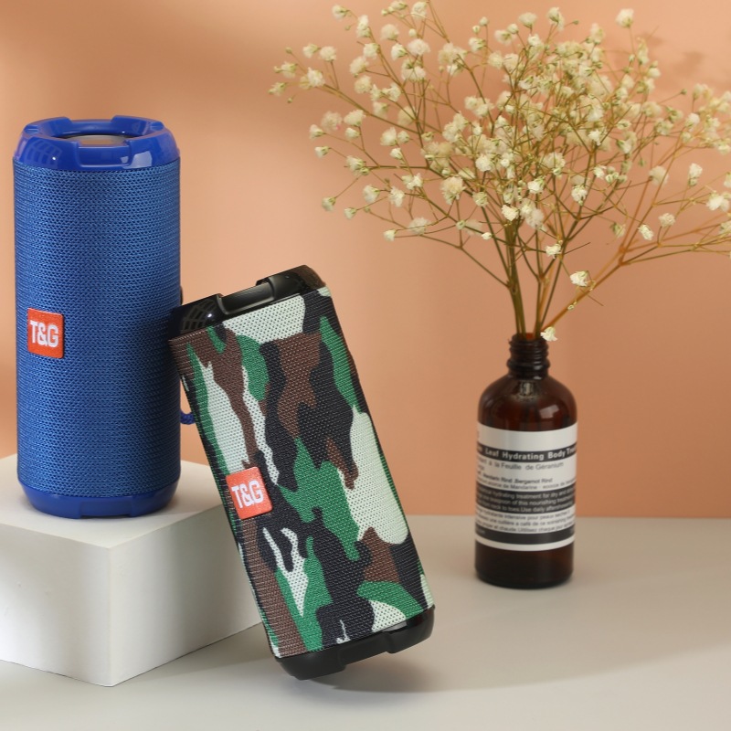 Transfronterizo TG621 altavoz Bluetooth tarjeta de tela portátil al aire libre TWS serie subwoofer pequeño sonido Bluetooth