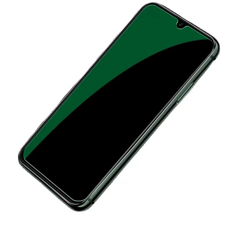 Подходит для vivoiqoo U1X прозрачная зелено-сияющая закаленная стеклянная пленка S5/S6 прозрачная зелёная светлая пленка x50/x60 пленка