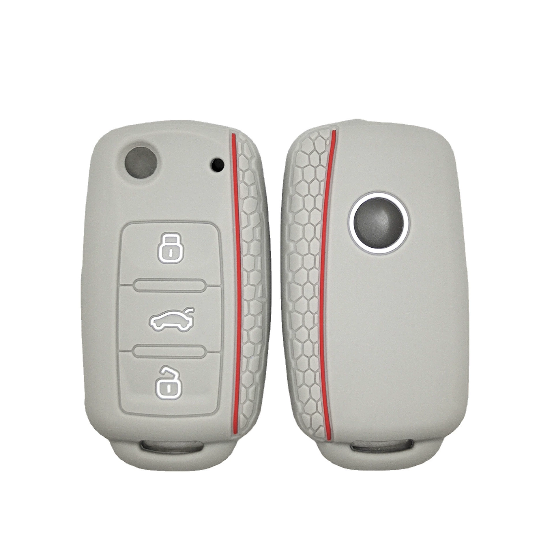 Подходит для Volkswagen VW Sagita Sagida Bo Golf POLO линия сотый силиконовый защитный чехол для ключа от машины