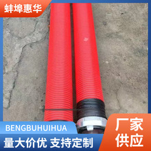 pvc吸水管橡胶快速消防水管dn150内扣式管牙接口螺纹式俄式橡胶管