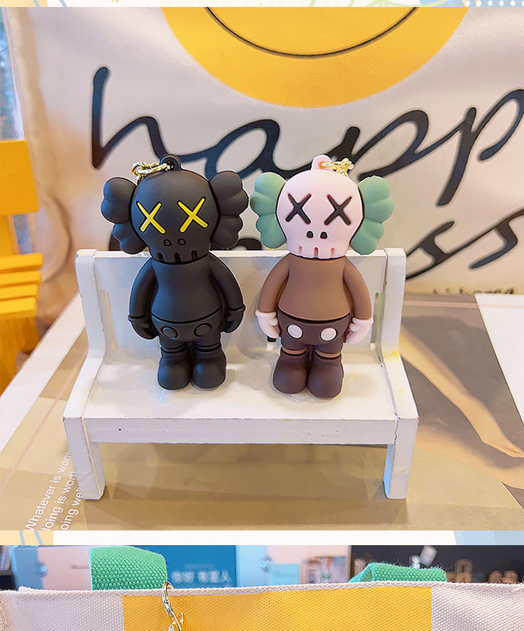 セサミストリートkawsキーチェーンアクセサリーかばん掛け可愛い新作