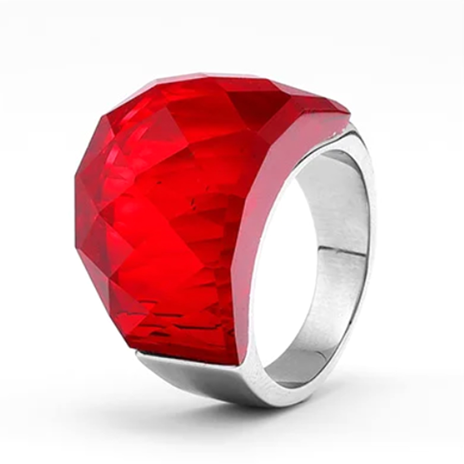 18g Weight Rhinestones Inlay Material Rings Classification 1 Piece Quantity Holiday, Daily Occasion Titanium Steel Material Color Block Pattern Men's Gender Inlay Design Simple Style, Classic Style Style Simple Style Classic Style Color Block Titanium Steel Inlay Rhinestones Men's Rings 28